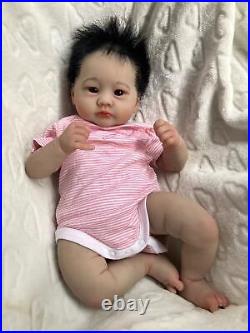 20in Lifelike Reborn Baby Dolls Weighted Asian Boy Lali Artist Handmade Toy GIFT 20in Lifelike Reborn Baby Dolls Weighted Asian Boy Lali Artist Handmade Toy GIFT