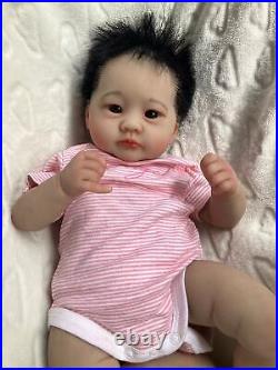 20in Lifelike Reborn Baby Dolls Weighted Asian Boy Lali Artist Handmade Toy GIFT 20in Lifelike Reborn Baby Dolls Weighted Asian Boy Lali Artist Handmade Toy GIFT