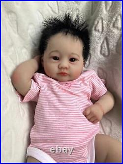 20in Lifelike Reborn Baby Dolls Weighted Asian Boy Lali Artist Handmade Toy GIFT 20in Lifelike Reborn Baby Dolls Weighted Asian Boy Lali Artist Handmade Toy GIFT