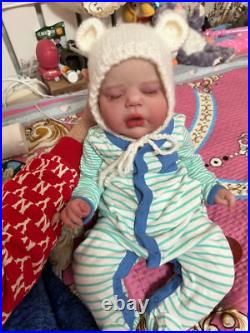 20in Realistic Weighted Reborn Baby Doll Visible Veins Newborn Boy Girl Toy Gift
