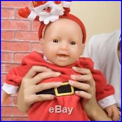 20inch/4kg IVITA Silicon Lifelike Cute Reborn Vinyl Baby Girl Doll Full Body New