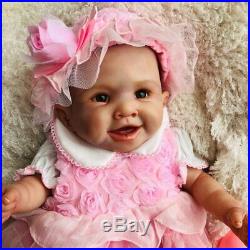 20inch Full Body Waterproof Real Soft Silicone Reborn Baby Doll Newborn Girl Toy