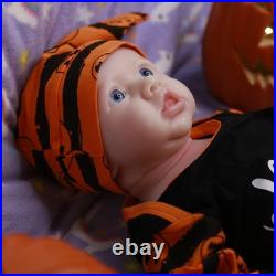 21 Full Silicone Reborn Baby Cute Realistic Baby Girl Doll Holiday Gifts