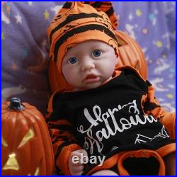 21 Full Silicone Reborn Baby Cute Realistic Baby Girl Doll Holiday Gifts