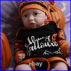 21 Full Silicone Reborn Baby Cute Realistic Baby Girl Doll Holiday Gifts