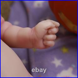21 Full Silicone Reborn Baby Cute Realistic Baby Girl Doll Holiday Gifts