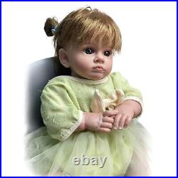 21'' Realistic Reborn Baby Dolls Vinyl Handmade Newborn Lifelike Toddler Toys