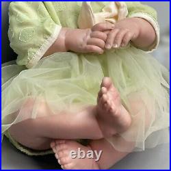 21'' Realistic Reborn Baby Dolls Vinyl Handmade Newborn Lifelike Toddler Toys