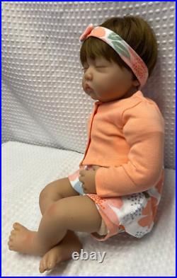 21 Realistic Reborn Baby Dolls Vinyl Silicone Newborn Doll Pouty Face Dimples