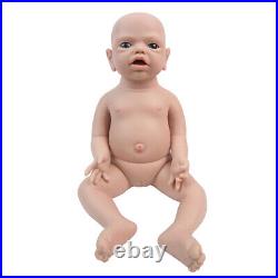 21'' Silicone Reborn Girl Infant Doll Can take a pacifier Kids Birthday Gift