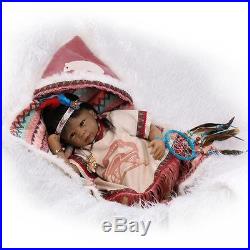 22Girl doll Very popular&rare Native American Indian reborn baby