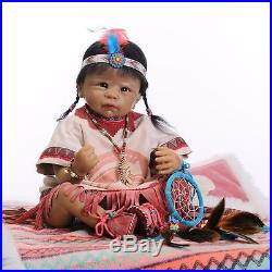 22Girl doll Very popular&rare Native American Indian reborn baby