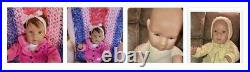 22 1976 Pat Secrist Reborn Baby Doll. Lifelike. Realistic. Vinyl & Cloth Body