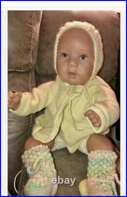 22 1976 Pat Secrist Reborn Baby Doll. Lifelike. Realistic. Vinyl & Cloth Body