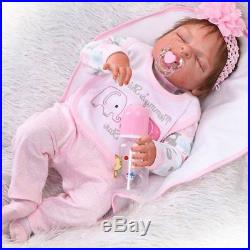 22 Full Body Silicone Vinyl Reborn Doll Lifelike Anatomically Correct Baby Girl
