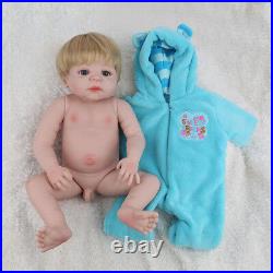 22 Full body Soft Vinyl Silicone Reborn Baby Dolls Realistic Newborn Boy Doll