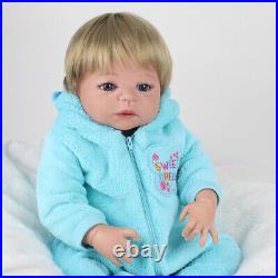 22 Handmade Reborn Dolls Realistic Twins Toddler Girl+Boy Newborn Babies Gifts