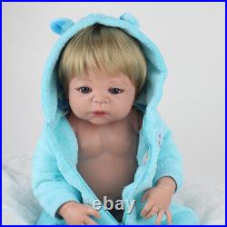 22 Handmade Reborn Dolls Realistic Twins Toddler Girl+Boy Newborn Babies Gifts