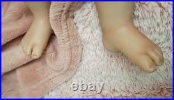 22 Inch Reborn Baby Dolls Full Vinyl Body Girl Waterproof Realistic Toddler Gift
