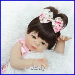 22 Lifelike Reborn Baby Doll Girl Full Body Vinyl Silicone Kids Toy Birthday