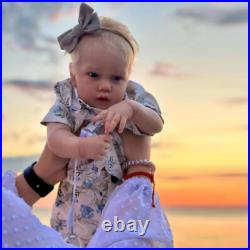 22 Lifelike Reborn Baby Doll with Hand-Rooted Mohair Weighted Boy Girl Toy Gift 22 Lifelike Reborn Baby Doll with Hand-Rooted Mohair Weighted Boy Girl Toy Gift