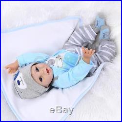 22 NPK Full Body Solid Silicone Lifelike Baby Dolls Preemie Handmade Xmas Gift