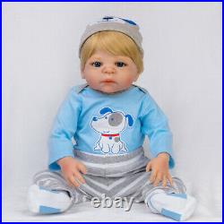 22 Real Realistic Reborn Baby Boy Full Body Vinyl Silicone Dolls Newborn Gifts