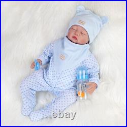 22 Reborn Baby Doll Realistic Newborn Babies Vinyl Silicone Boy Child Xmas Gift