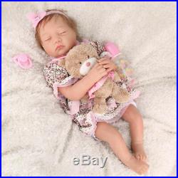 22'Twins Reborn Baby Dolls Newborn Babies Vinyl Silicone Handmad e Doll Girl+Boy