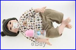 22 silicone vinyl reborn doll gift baby dolls lifelike baby Nursing Training