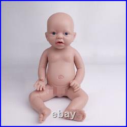 23 Full Body Soft Silicone Lifelike Rebirth Baby Doll BOY Accompany Waterproof