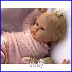 24 Ellie Reborn Baby Doll Toddler Newborn Princess Girl Lifelike Soft Touch