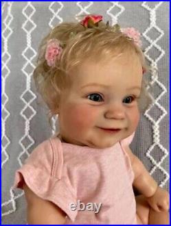 24 Inch Maddie Reborn Baby Doll Handmade Bebe Reborn Doll Lifelike Newborn Baby