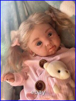 24 Reborn Baby Dolls Soft Body Toddler Newborn Doll Adelaide Handmade 2500gr