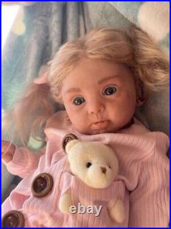 24 Reborn Baby Dolls Soft Body Toddler Newborn Doll Adelaide Handmade 2500gr