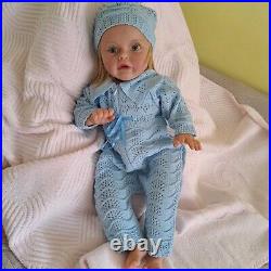 24 Reborn Baby Dolls Soft Body Toddler Newborn Doll Sue-Sue Handmade