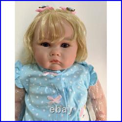 24 Reborn Baby Dolls Vinyl Newborn Girl Doll Lifelike Gifts CHILD FRIENDLY