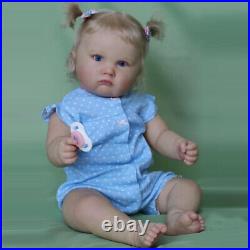 24in Fat Girl Reborn Baby Dolls Silicone Vinyl Toddler Newborn Babies Toys Gifts