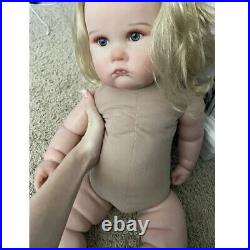 24in Newborn Girl Reborn Baby Dolls Hand-Rooted Hair Toddler Babies Lovely Toys 24in Newborn Girl Reborn Baby Dolls Hand-Rooted Hair Toddler Babies Lovely Toys