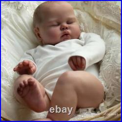 24in Pickle Sleeping Reborn Baby Doll Soft Body Lifelike Reborn Toddler Cuddly 24in Pickle Sleeping Reborn Baby Doll Soft Body Lifelike Reborn Toddler Cuddly
