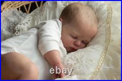 24in Pickle Sleeping Reborn Baby Doll Soft Body Lifelike Reborn Toddler Cuddly 24in Pickle Sleeping Reborn Baby Doll Soft Body Lifelike Reborn Toddler Cuddly