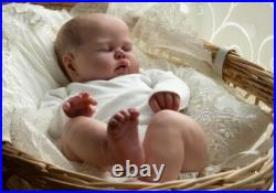 24in Pickle Sleeping Reborn Baby Doll Soft Body Lifelike Reborn Toddler Cuddly 24in Pickle Sleeping Reborn Baby Doll Soft Body Lifelike Reborn Toddler Cuddly