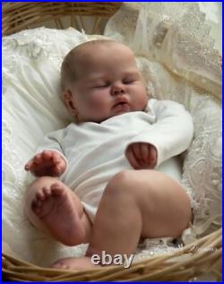 24in Pickle Sleeping Reborn Baby Doll Soft Body Lifelike Reborn Toddler Cuddly 24in Pickle Sleeping Reborn Baby Doll Soft Body Lifelike Reborn Toddler Cuddly