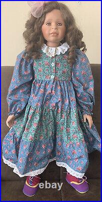 25 Artist Vinyl & Cloth Doll Girl By Pamela Erff #26/1000, 1998, WithBox