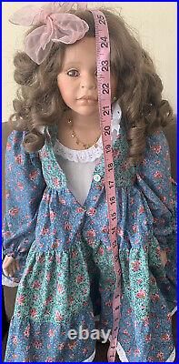 25 Artist Vinyl & Cloth Doll Girl By Pamela Erff #26/1000, 1998, WithBox