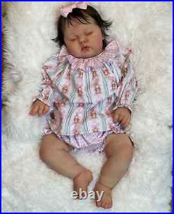 25 Weighted Reborn Dolls Baby Pickle With Hand-Rooted Hair Artist Finished Girl