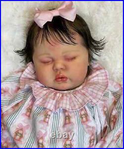 25 Weighted Reborn Dolls Baby Pickle With Hand-Rooted Hair Artist Finished Girl