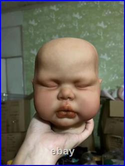 25inch Artist Painted Reborn Baby Doll Kit Unassembled Dark Skin Pickle Girl Toy