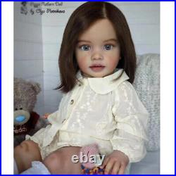 26 Artist Finished Huge Reborn Baby Doll Hand-Rooted Long Hair Toddler Girls 26 Artist Finished Huge Reborn Baby Doll Hand-Rooted Long Hair Toddler Girls
