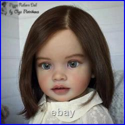 26 Artist Finished Huge Reborn Baby Doll Hand-Rooted Long Hair Toddler Girls 26 Artist Finished Huge Reborn Baby Doll Hand-Rooted Long Hair Toddler Girls